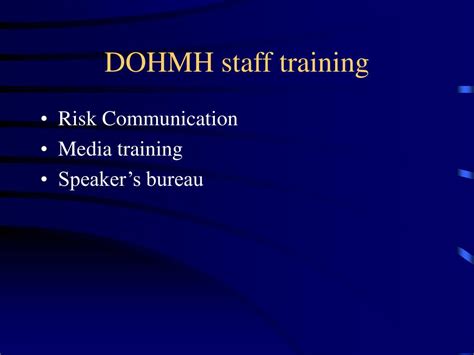 dohmh intranet.